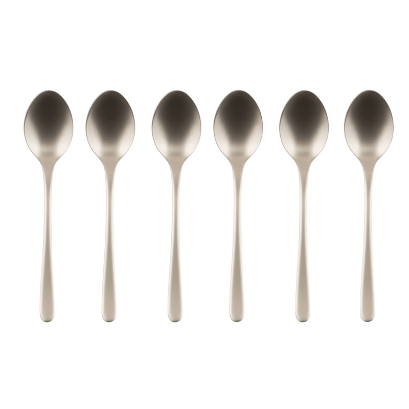 Sambonet Taste Tea/Coffee Spoon Set – 6 Pieces Ref. 52653PA6 - Tomasini Francia