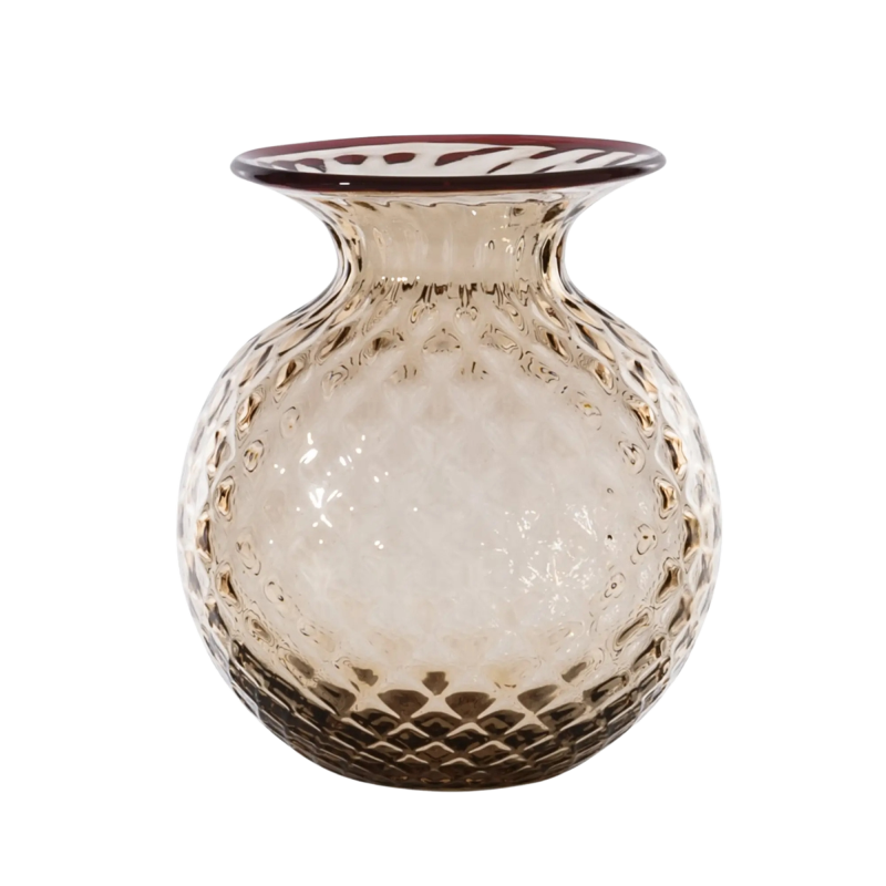 Venini Balloton Fiori Moka Ref. FO310046000F0BSR - Tomasini Francia