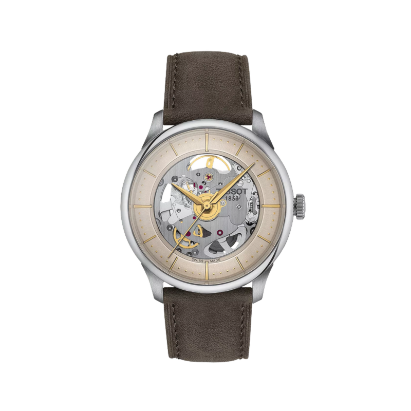 Tissot T-Classic Tissot Chemin Des Tourelles Squelette Ref. T139.836.16.261.00 - Tomasini Francia