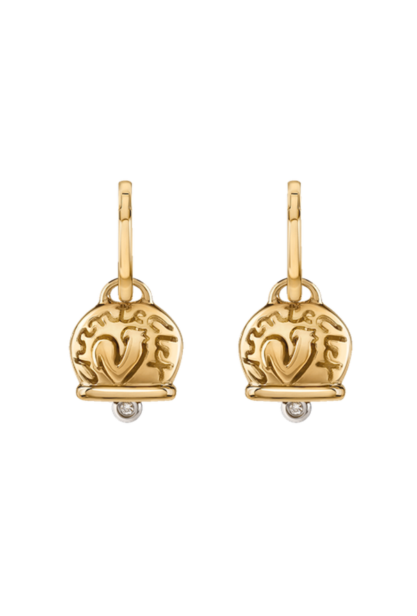 Chantecler Campanelle Gold Earrings Ref. 18301 - Tomasini Francia