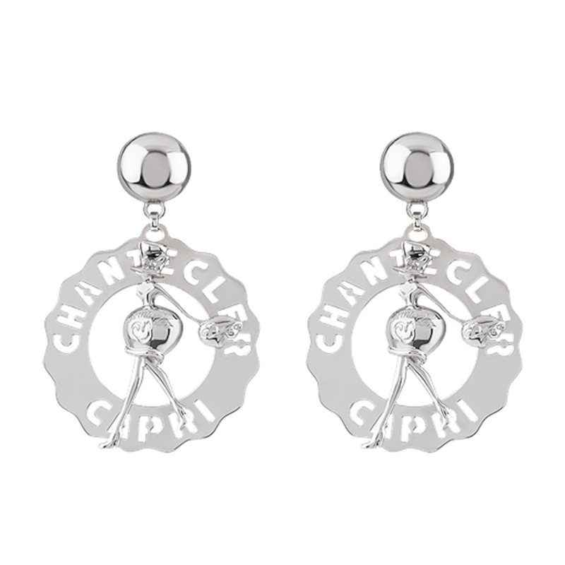 Chantecler Et Voilà Orecchini Logo Ref. 33699 - Tomasini Francia