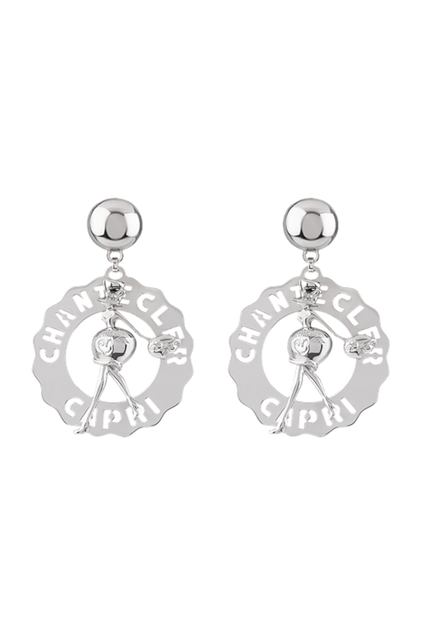 Chantecler Et Voilà Orecchini Logo Ref. 33699 - Tomasini Francia