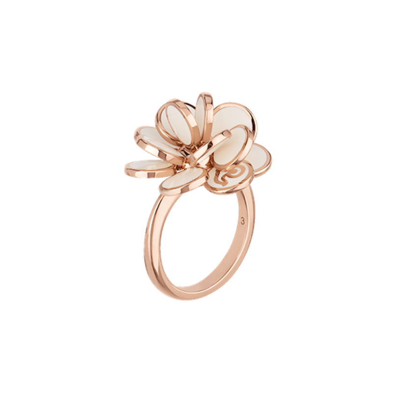 Chantecler Paillettes Gold Ring Ref. 35256 - Tomasini Francia