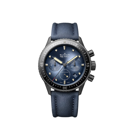 Blancpain Fifty Fathoms Bathyscaphe Chronographe Flyback Ref. 5200 0140 O52A - Tomasini Francia