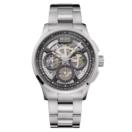 Mido Multifort Skeleton Chronograph Ref. M0386621106000 - Tomasini Francia