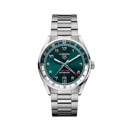 Tag Heuer Carrera Date Twin-Time Ref. WDA2114.BA0043 - Tomasini Francia