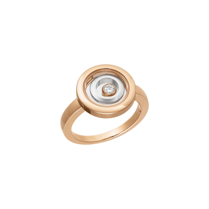 Chopard Happy Spirit Anello Oro Rosa Ref. 828230-9010 - Tomasini Francia