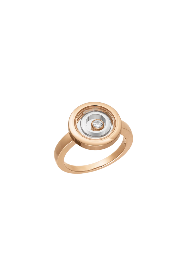 Chopard Happy Spirit Anello Oro Rosa Ref. 828230-9010 - Tomasini Francia