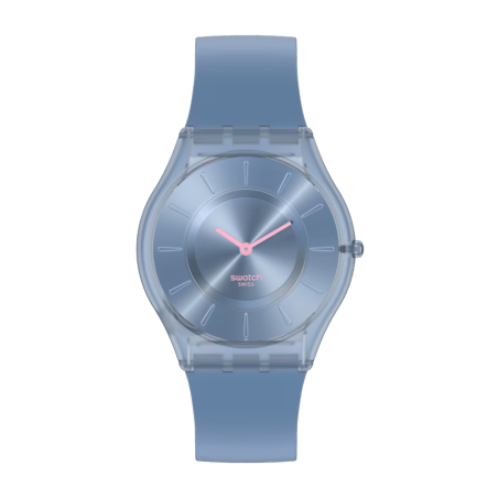 Swatch Montly Drops Denim Blue Ref. SS08N100-S14 - Tomasini Francia