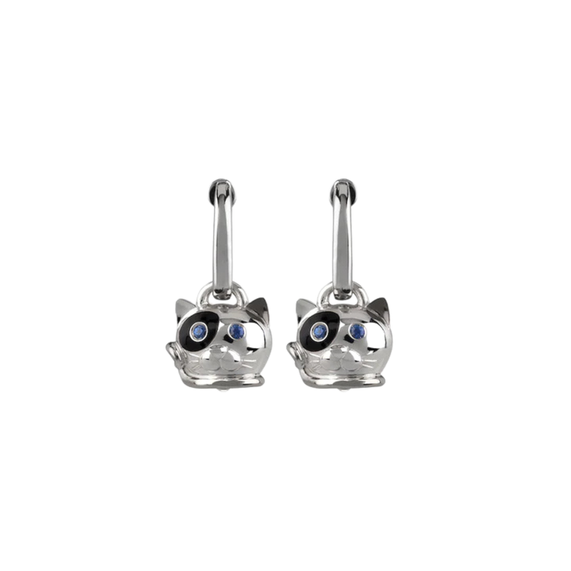 Chantecler Et Voilà Campanelle Cat Earrings