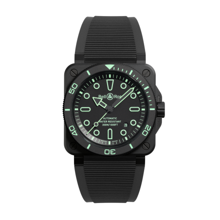 Bell & Ross Diver Lum Outline Ref. BR03A-D-OL-CE/SRB - Tomasini Francia