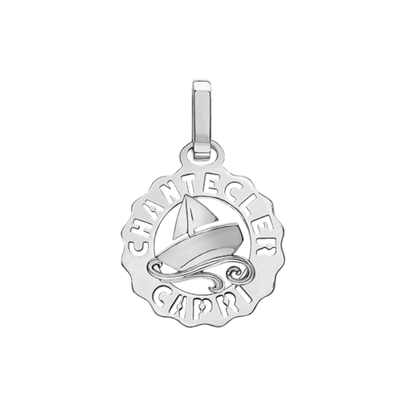 Chantecler Et Voilà Logo Ciondolo Argento Ref. 42448 - Tomasini Francia