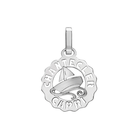 Chantecler Et Voilà Logo Ciondolo Argento Ref. 42448 - Tomasini Francia