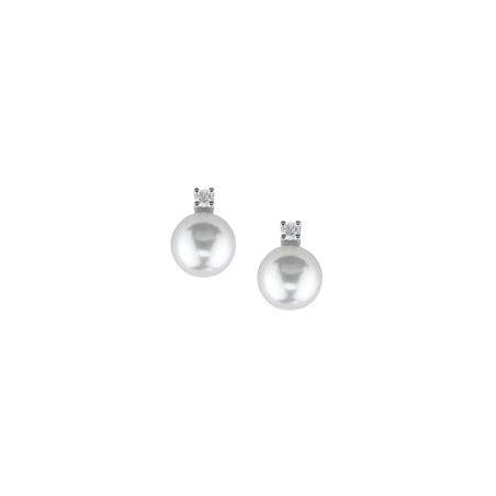 Damiani Le Perle Brillanti Earrings Ref. 20012452 - Tomasini Francia