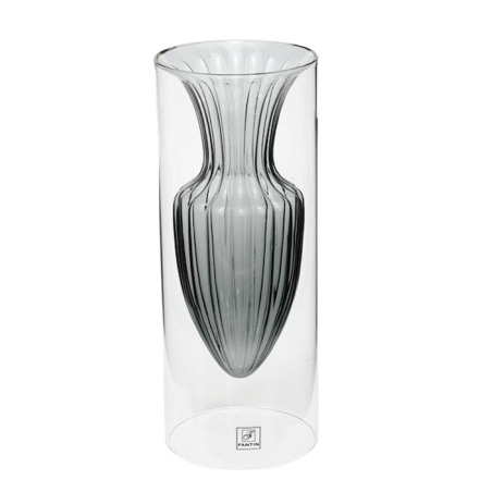 Fantin Anfora Vaso Grigio Grande Ref. F70210GR - Tomasini Francia