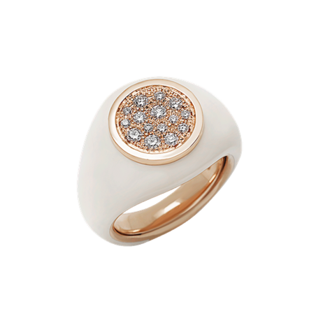 Chantecler Paillettes Anello Bianco Ref. 42705 - Tomasini Francia
