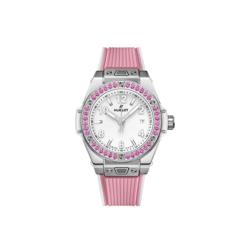 Hublot Big Bang One Click Joyful Steel Pink Ref. 485.SP.2210.RX.1233 - Tomasini Francia