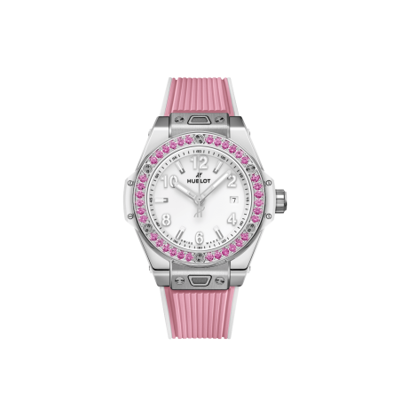 Hublot Big Bang One Click Joyful Steel Pink Ref. 485.SP.2210.RX.1233 - Tomasini Francia