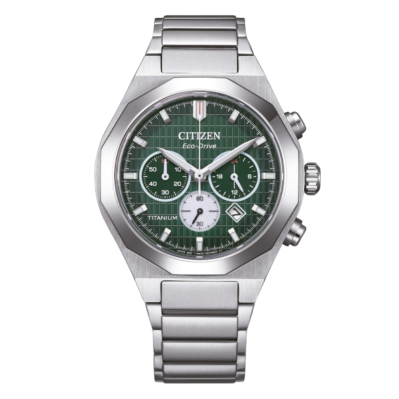 Citizen Super Titanium Zenshin Senkei Crono Super Titanio Ref. CA4691-59X - Tomasini Francia