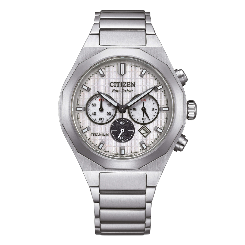 Citizen Super Titanium Zenshin Senkei Crono Super Titanio Ref. CA4690-51A - Tomasini Francia