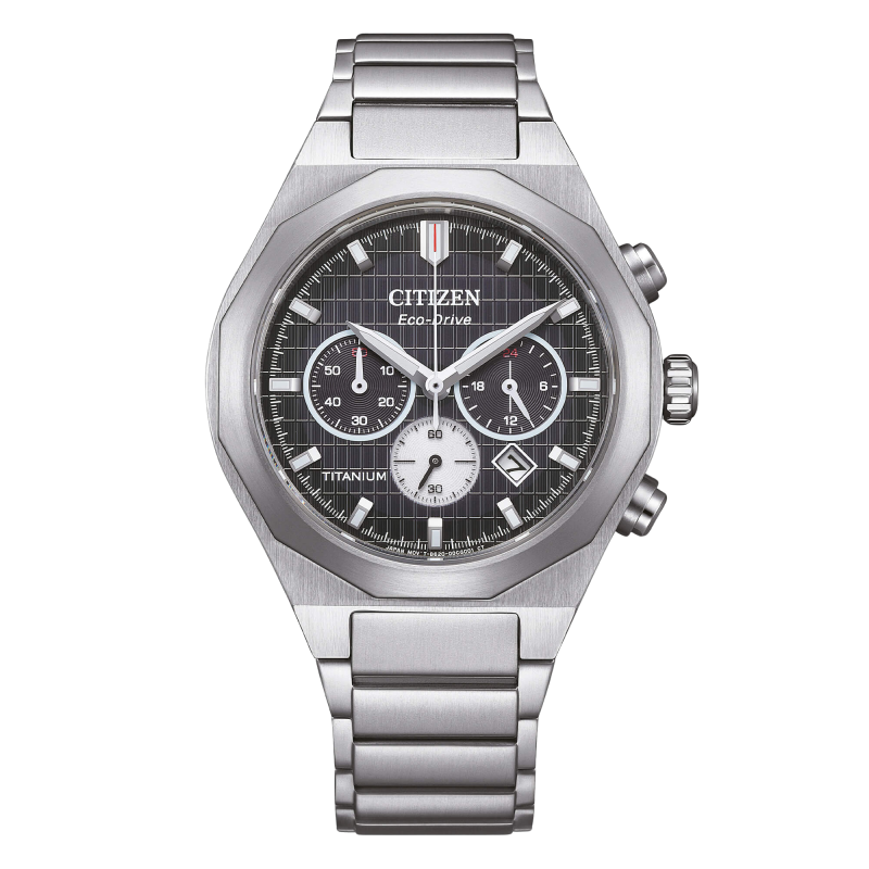 Citizen Super Titanium Zenshin Senkei Crono Super Titanio Ref. CA4690-51E - Tomasini Francia