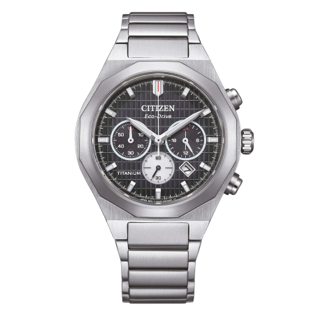 Citizen Super Titanium Zenshin Senkei Crono Super Titanio Ref. CA4690-51E - Tomasini Francia