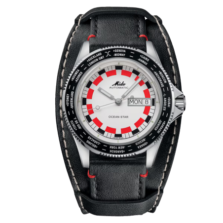 Mido Ocean Star Worldtimer Ref. M026.830.16.030.00 - Tomasini Francia