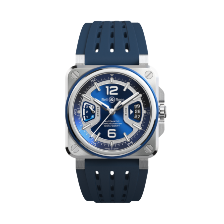 Bell & Ross BR-X3 Blue Steel Ref. BRX3R-BLU-ST/SRB - Tomasini Francia