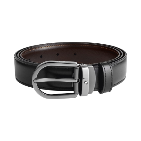 Montblanc Meisterstück Reversible Horseshoe 30 mm Ref. MB128803 - Tomasini Francia