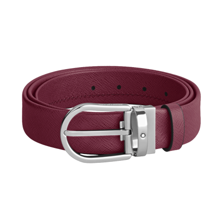 Montblanc Classic Cintura con fibbia a ferro di cavallo Ref. MB199630 - Tomasini Francia