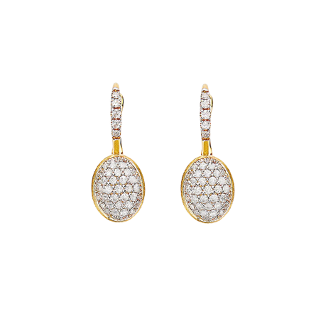 Nanis Élite Orecchini "Ciliegine" Con Boules Pendenti Piccoli Ref. OS25-583 - Tomasini Francia