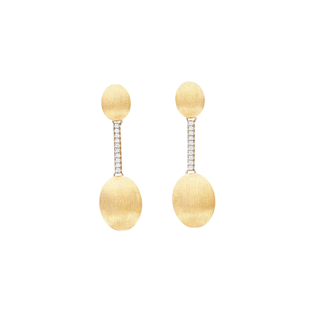 Nanis Élite Orecchini Con Boules Pendenti e Barrette Ref. OS4-583 - Tomasini Francia