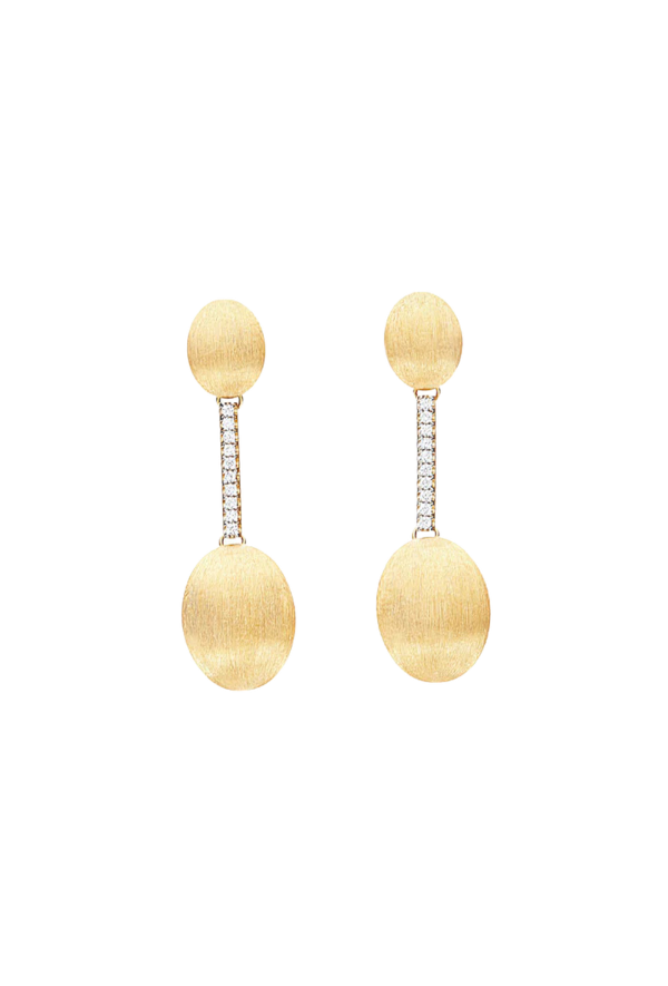 Nanis Élite Orecchini Con Boules Pendenti e Barrette Ref. OS4-583 - Tomasini Francia