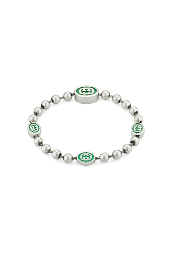 Gucci Interlocking Bracciale Ref. YBA701609001 - Tomasini Francia