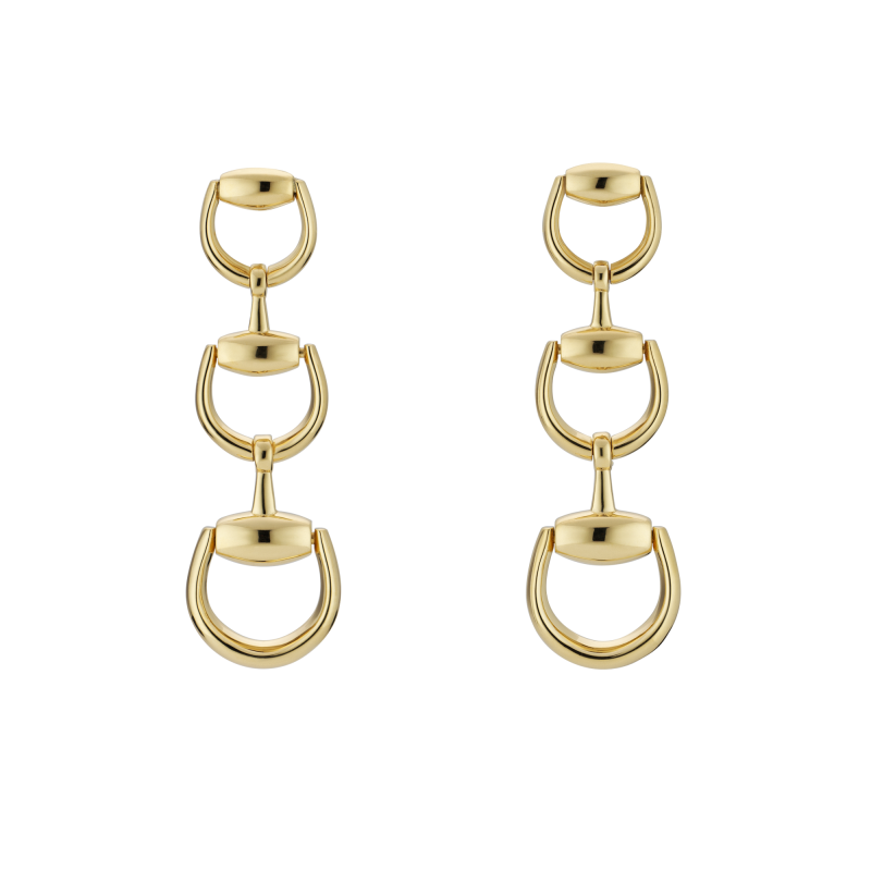 Gucci Horsebit Drop Earrings