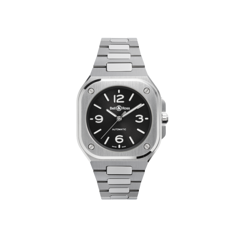 Bell & Ross BR-05 36 mm Black Steel Ref. BR05A-S-BL-ST/SST - Tomasini Francia
