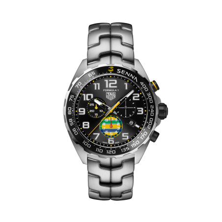 Tag Heuer Formula 1 Chronograph x Senna Ref. CAZ101AX.BA0637 - Tomasini Francia