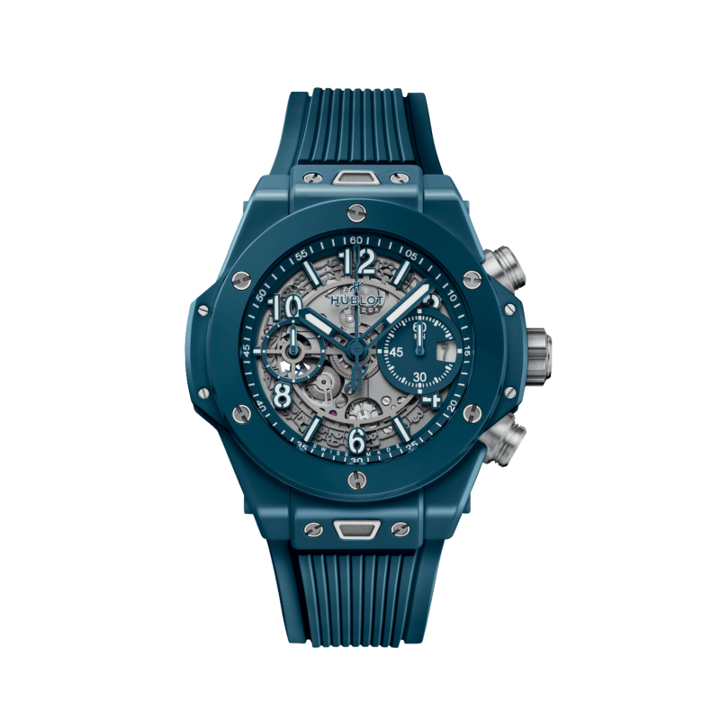 Hublot Big Bang Unico Petrol Blue Ceramic Ref. 441.ES.5121.RX - Tomasini Francia