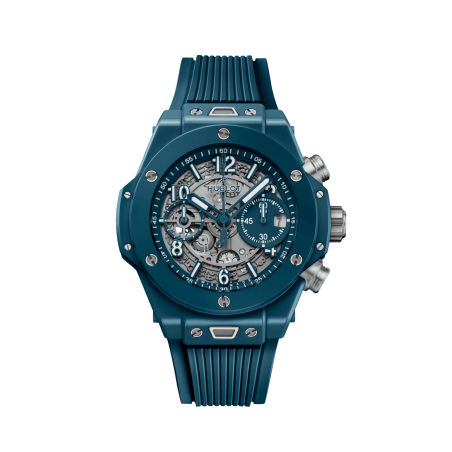 Hublot Big Bang Unico Petrol Blue Ceramic Ref. 441.ES.5121.RX - Tomasini Francia