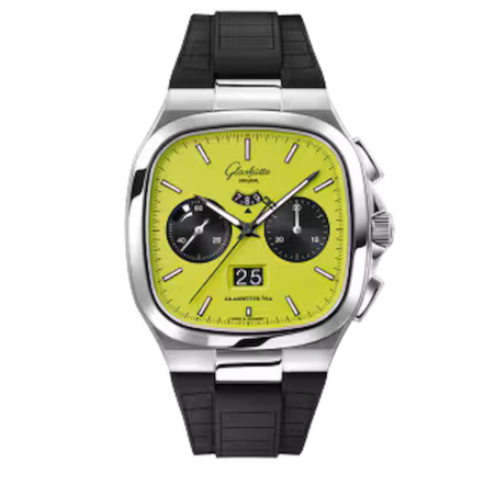 Glashütte Original Vintage Seventies Chronograph Panorama Date Ref. 1-37-02-19-02-63 - Tomasini Francia