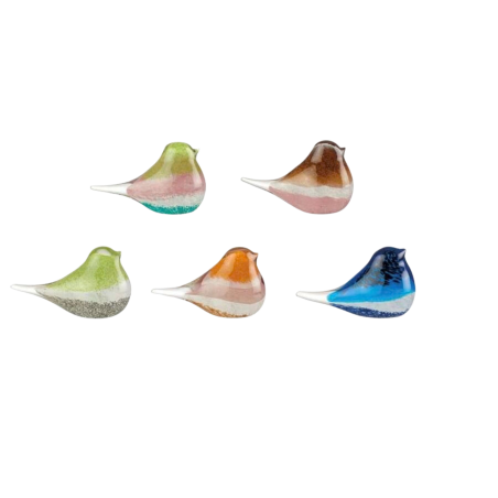 L'Oca Nera Paperweight Set – 5 Pieces Ref. 1B113 - Tomasini Francia
