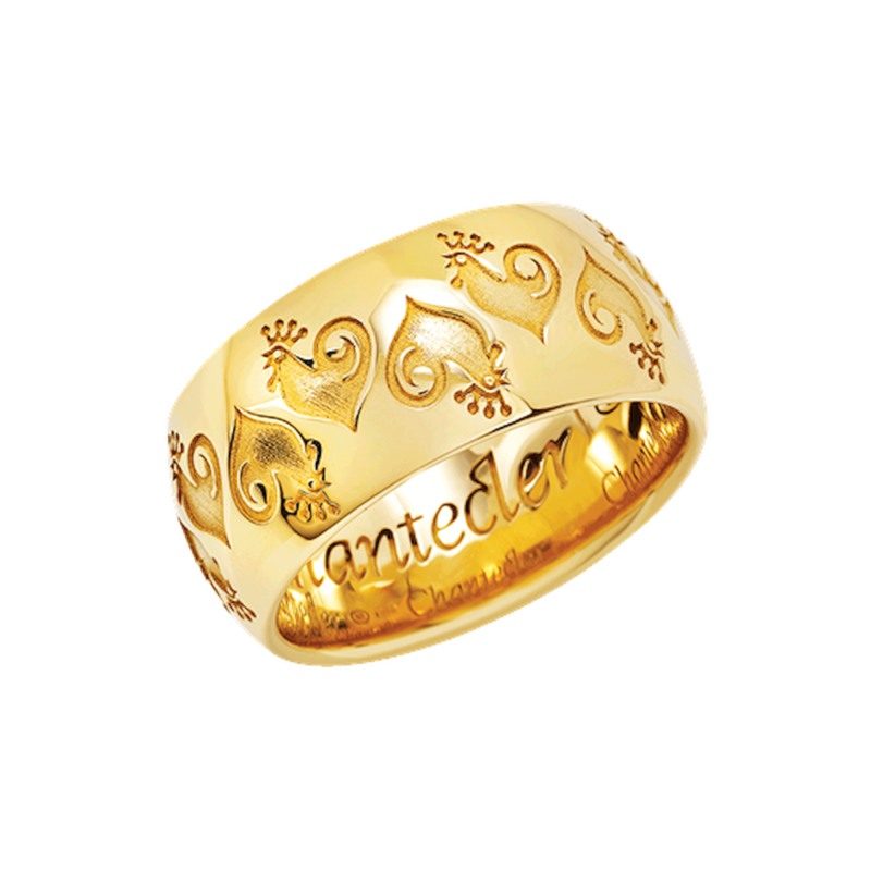 Chantecler Et Voilà Logo Silver Ring Ref. 44724 - Tomasini Francia