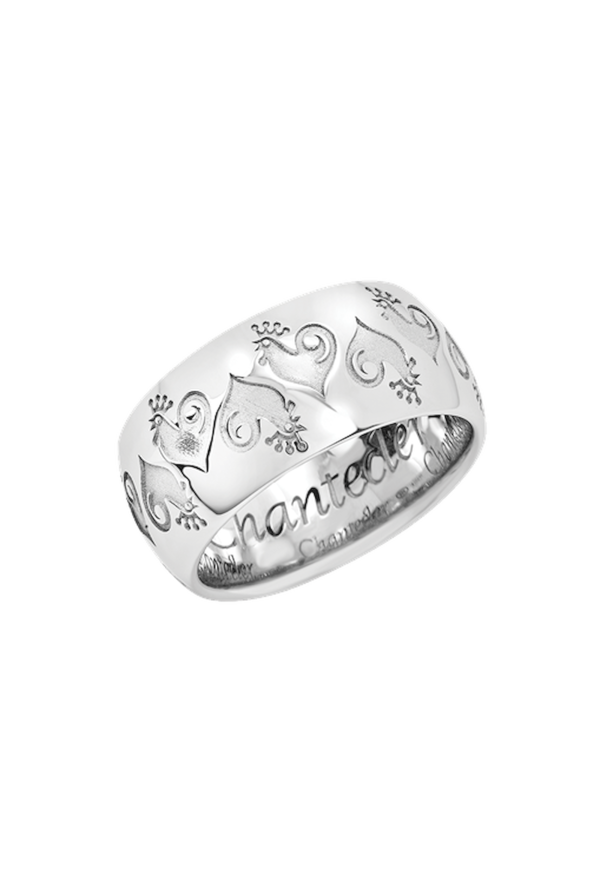 Chantecler Et Voilà Logo Chantecler Argento Anello Ref. 44723 - Tomasini Francia
