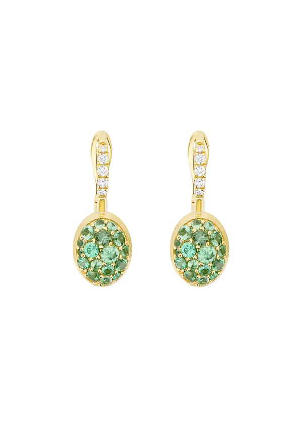 Nanis Boules  Cherry Earrings Small Lattementa Ref. OS18-609 - Tomasini Francia