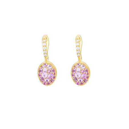Nanis Boules Cherry Earrings Small Rosolio Ref. OS19-609 - Tomasini Francia