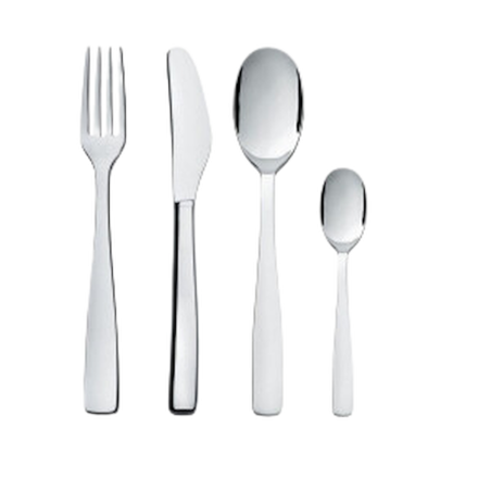 Alessi KnifeForkSpoon Servizio di Posate 24 pz Ref. AJM22S24M - Tomasini Francia