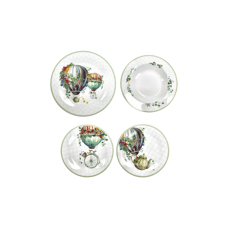 Brandani Wonderland  Porcelain Dinner Set Ref. 51830 - Tomasini Francia