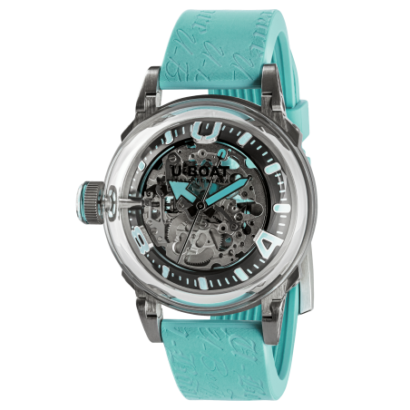 U‑Boat U‑65 Automatic 44 Mm Ss Turquoise Ref. 3345 - Tomasini Francia