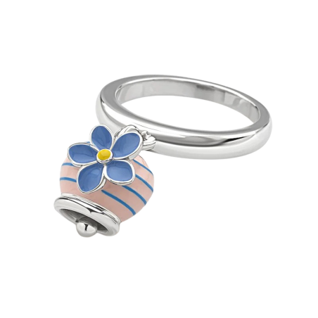 Chantecler Et Voilà Campanella Micro "Non Ti Scordar Di Me" Ring Ref. 40606 - Tomasini Francia