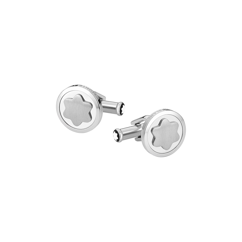 Montblanc Star Cufflinks with Resin Inlays Ref. MB116660 - Tomasini Francia
